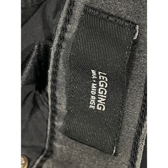 Express Mia Mid-Rise Legging Womans Jeans 26x28 - Picture 4 of 7